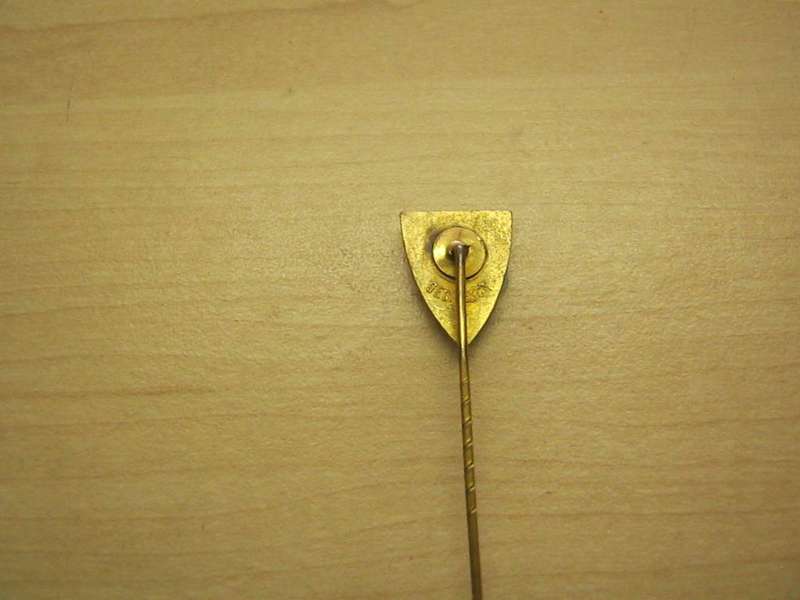 German pin badge.